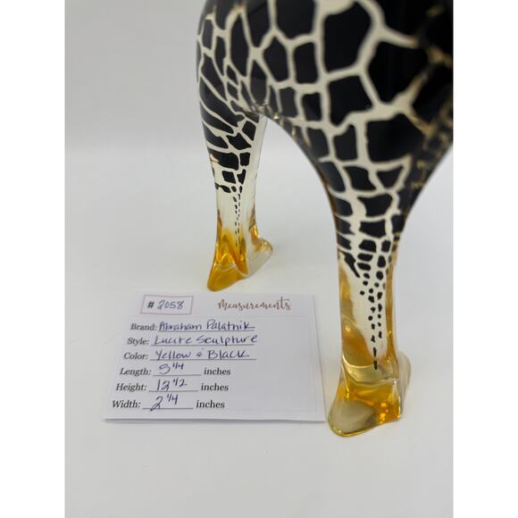 Abraham Palatnik Op-Art Lucite Griaffe Animal Sculpture Modern Brazil MCM 12.5" - Picture 6 of 6